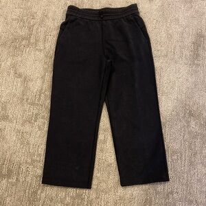 Lululemon soft stream Black Cropped Pants